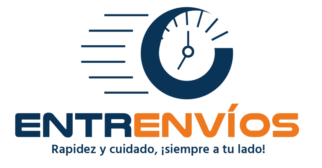 Logo con eslogan entrenvios